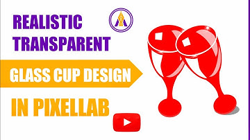 Learn How to Create a "Realistic" Transparent Glass Cup in Pixellab! | pixellab tutorial | #pixellab