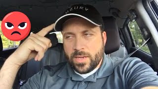 My first Lyft scheduled pick-up...NOT HAPPY!