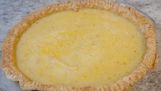 How to Make Homemade Egg Custard Pie