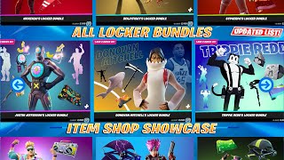 All Locker Bundles Item Shop Showcase/Preview! Fortnite