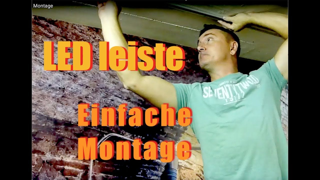 Led streifen montage Led streifen montage