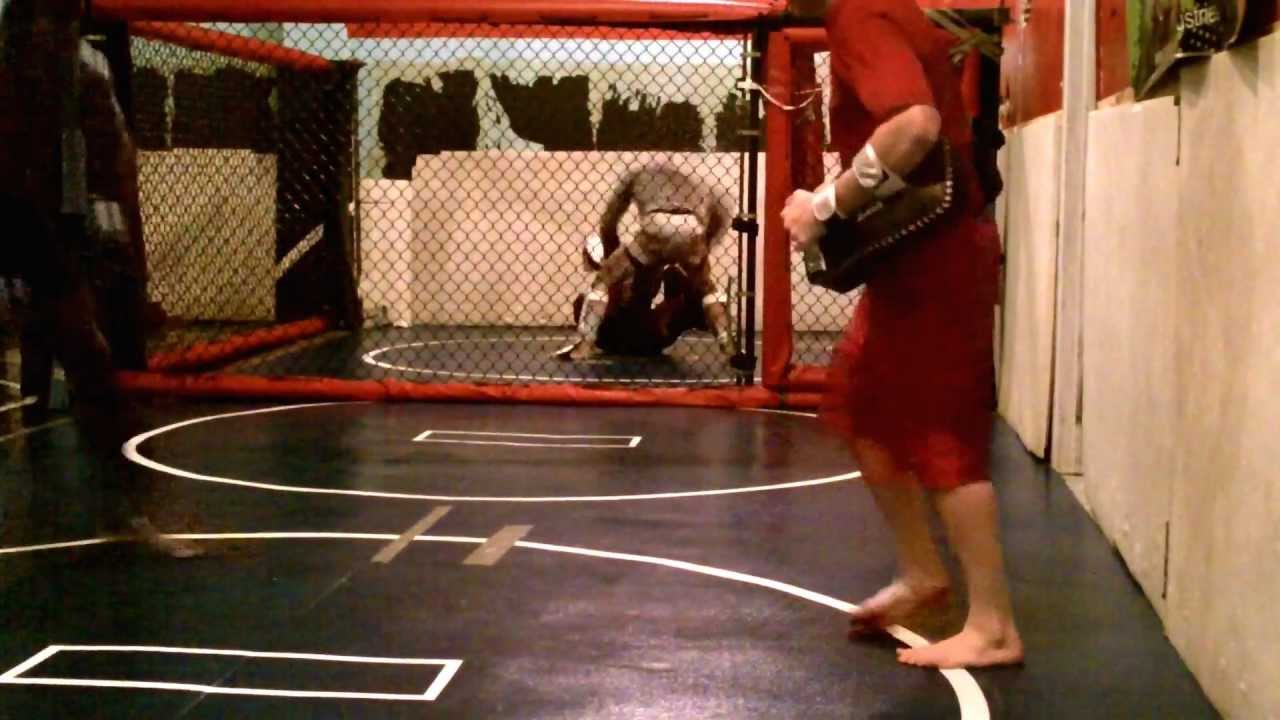 John Schulz showing off his kung fu