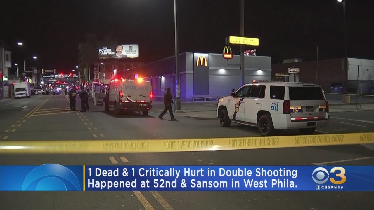 Double Shooting In West Philadelphia Leaves Man Dead, Another ...