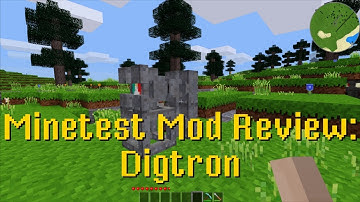 Minetest Mod Review: Digtron