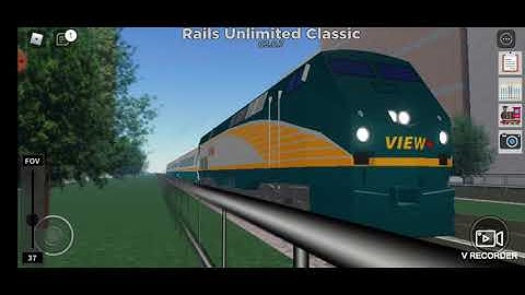 2 minutes of Speeding Amtrak trains in Rails Unlimited!!!