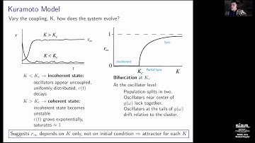 Student Journal Club Two: Onset of Synchronisation in Coupled Oscillator Populations