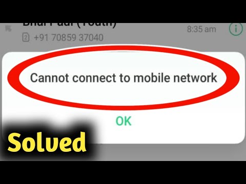 Why is my phone not connecting to network?