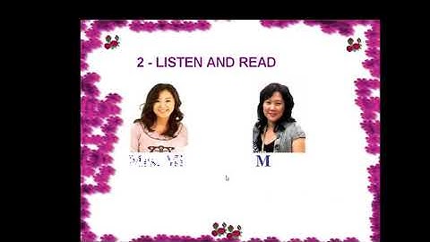 LỚP 9 UNIT 7 GETTING STARTED LISTEN AND READ HỆ 7 NĂM B VÂN