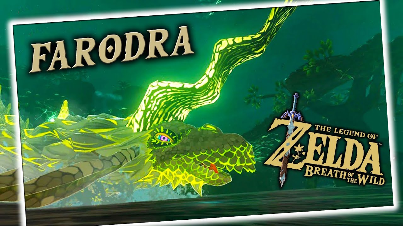 Zelda Breath Of The Wild Farodra EL Espiritu Volador DRAGON FARODRA!! || Faren || Zelda Breath Of The