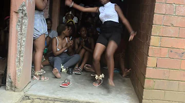 Zulu dance practise