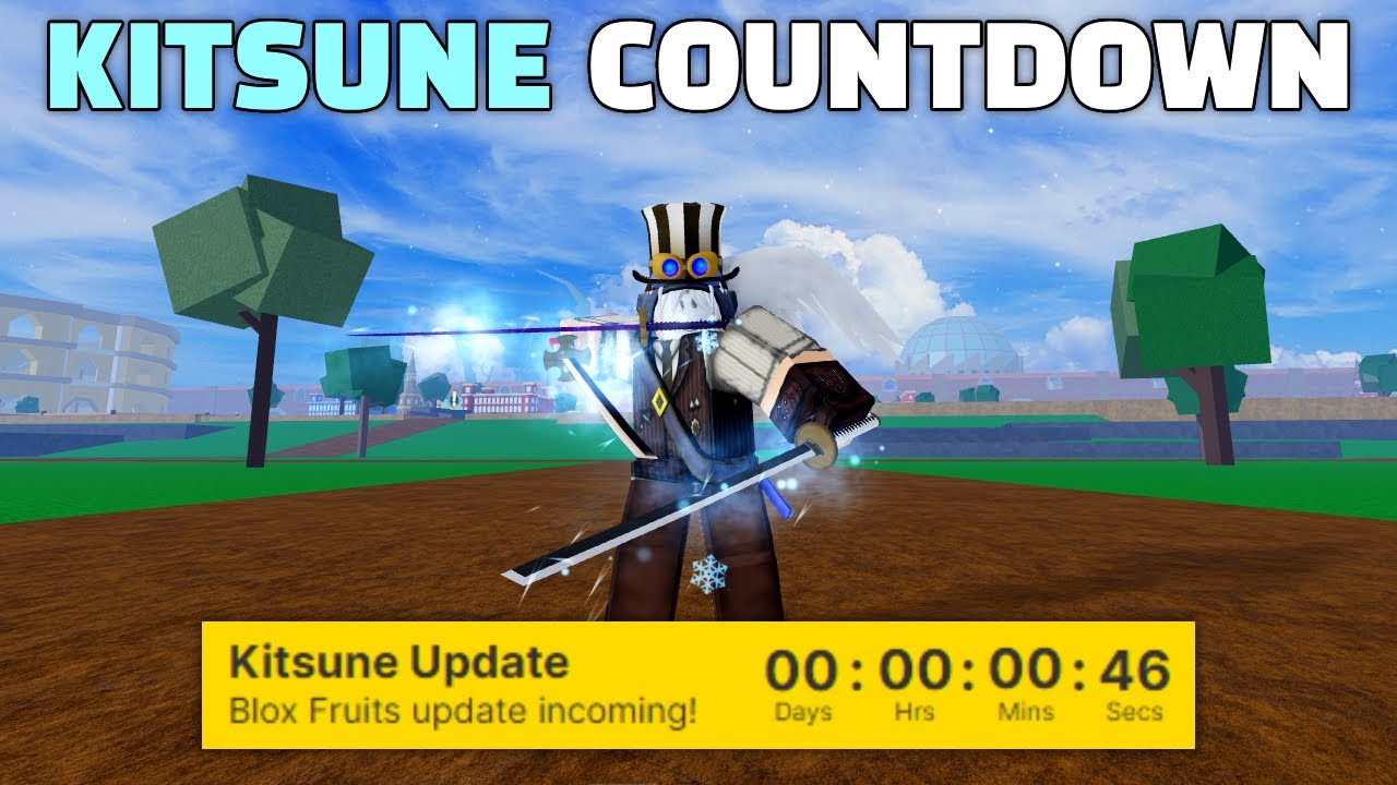 Blox Fruits Update 21 Kitsune  Realease Date & Countdown ⭐