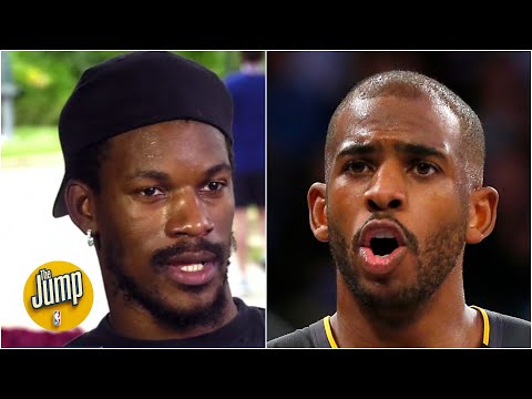 Jimmy Butler on Chris Paul beef: I don't care, I don't need friends in the bubble | The Jump