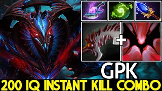 GPK [Shadow Fiend] 200 IQ Instant Kill Combo Abyssal Blade + ULT Dota 2