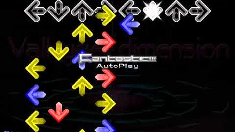 Valkyrie dimension [ DDRX2 / StepMania / Double Challenge ] chart view