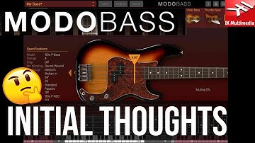 Is that a Real or Virtual Bass? This is WILD, hear it for yourself! - Modo Bass by IK MultiMedia