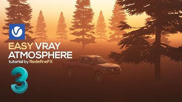 Easy Vray Fog in 3Ds Max Tutorial (Aerial Perspective) #RedefineFX