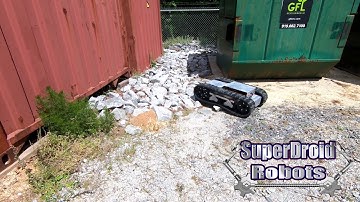 Custom Heavy-Duty Tracked Robotic Platform - SuperDroid Robots