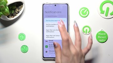 How to Turn On / Turn Off the Notifications for Apps on a REDMI Note 12 Pro