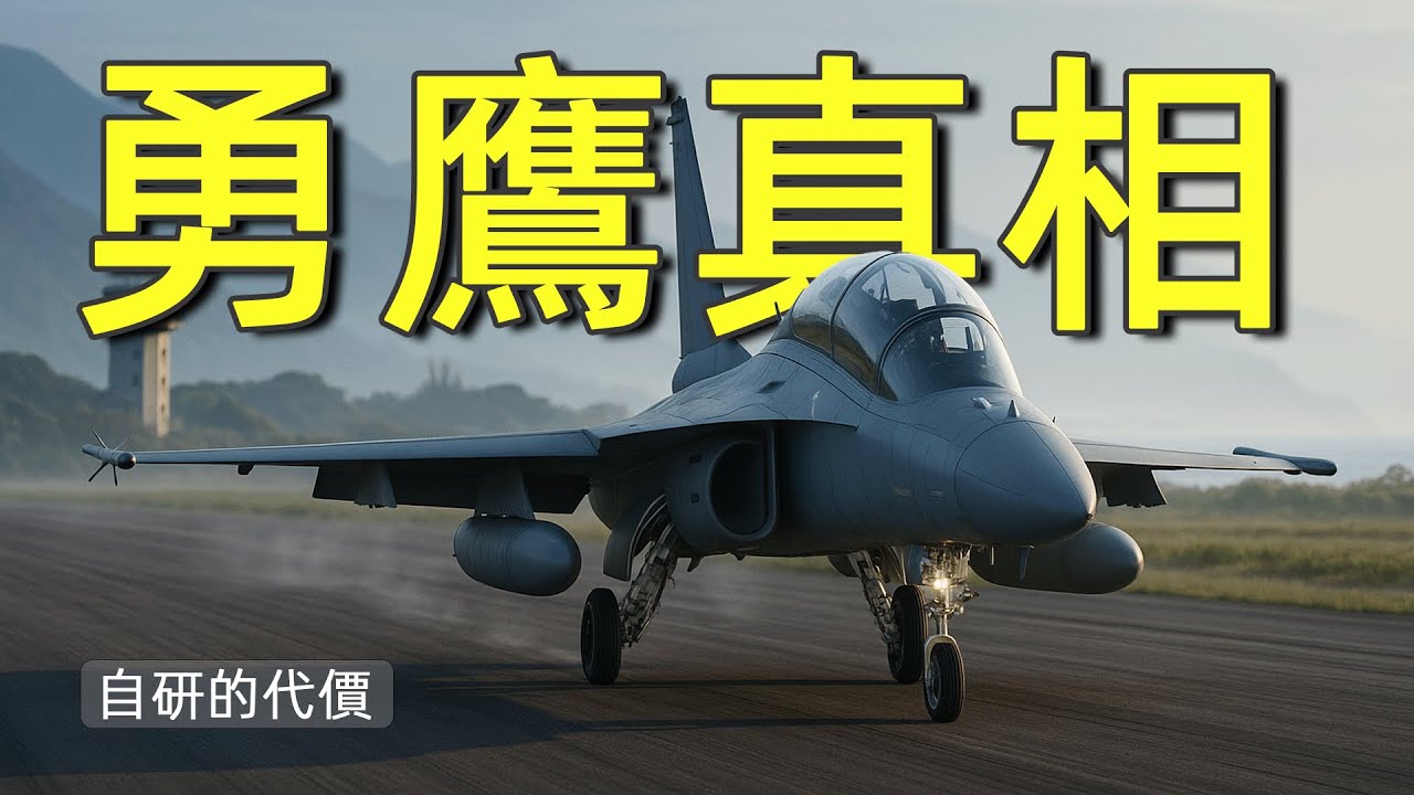 【兵器志】勇鷹高教機：從榮光到摔機，台灣自製戰機的代價