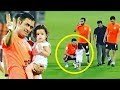 Virat Kohli's CUTE Video Playing With MS Dhoni's Daugther Ziva