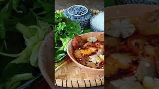 Vietnamese Bun Cha – The Flavor That Captivates the World ⭐  #Foodie#FoodPorn#InstaFood#Foodstagram