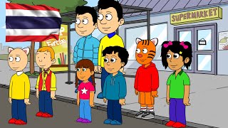 Everyone Stops For The Thai National Anthem - My Goanimatevyond Version