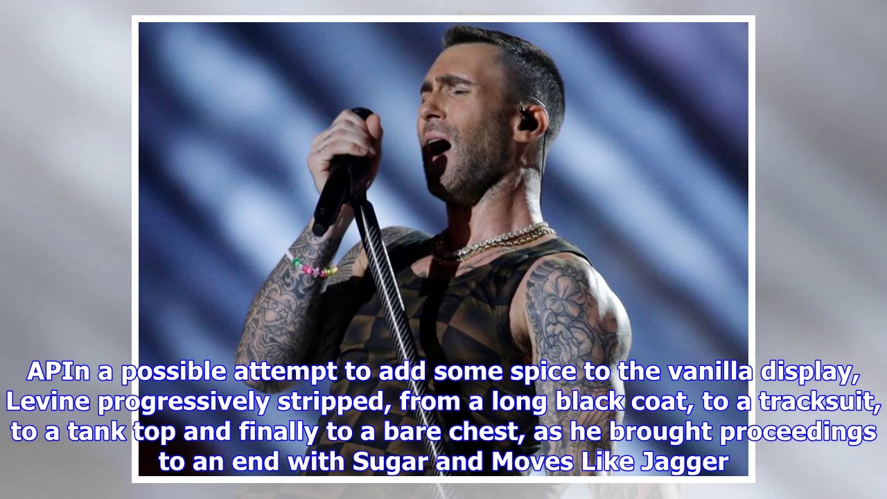 Viewers disappointed by Maroon 5 and Travis Scott's Super