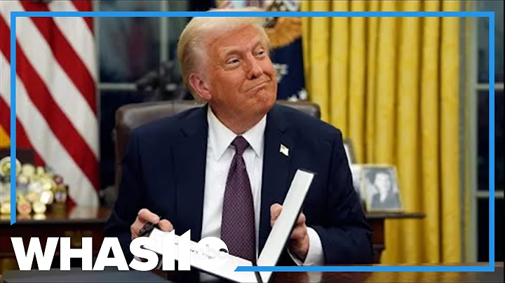 President Trump signs flurry of executive orders on Day 1. Here are his priorities.