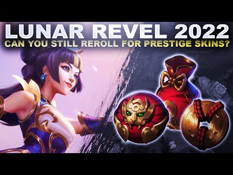 CAN YOU STILL REROLL FOR A PRESTIGE SKIN? LUNAR REVEL 2022 LOOT EVENT! | League of Legends