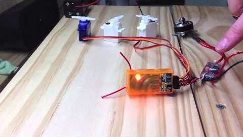 Orange R615X Rx throttle issue