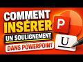 Comment Insérer Un Soulignement Dans PowerPoint ✍️