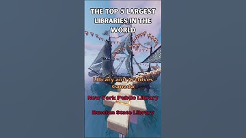 The Top 5 Largest Libraries in the World #shorts