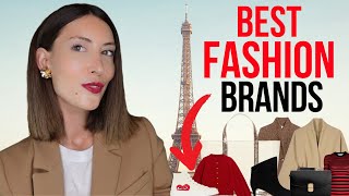 BEST CLOTHING BRANDS PARISIAN LOVE TO WEAR  best fashion brands in Paris