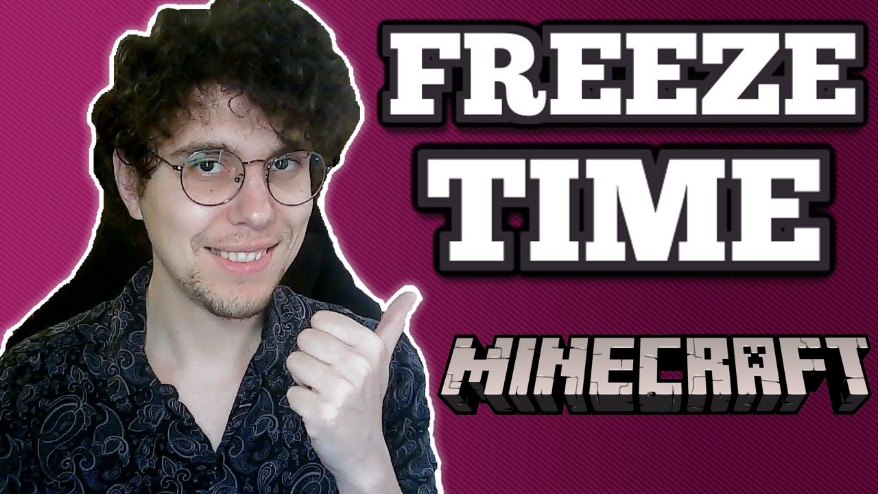 How to Freeze Time in Minecraft Without Mods 2025 - YouTube