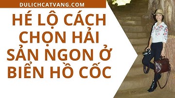 Hé lộ cách chọn Hải Sản Ngon ở Biển Hồ Cốc cùng Du Lịch Cát Vàng