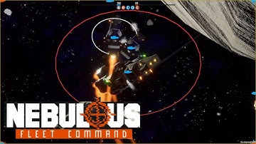Nebulous Fleet Command: Multiplayer 3k 4v4 Position is key!