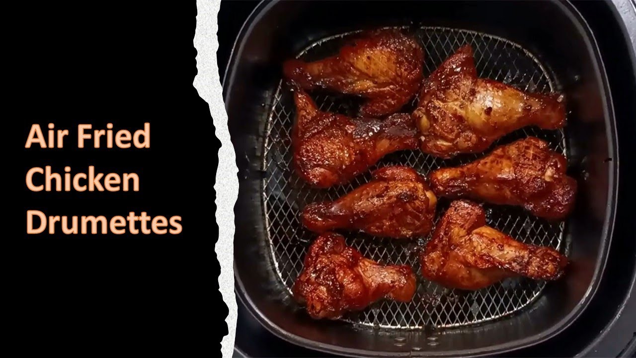 Air Fried Chicken Drumettes YouTube