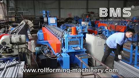 Shelving Deck Panel Roll Forming Machine