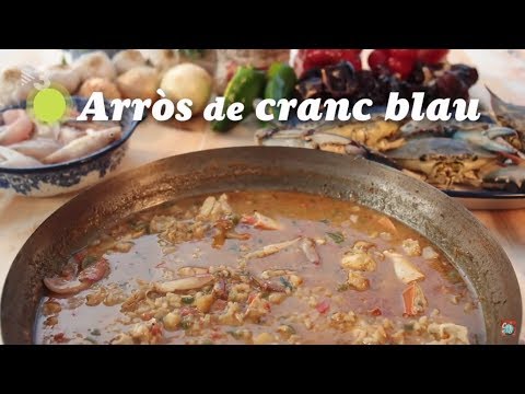 Arròs de cranc blau