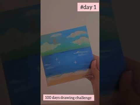 100 days drawing