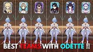 [CE SERVER] 10 BEST Teams for Odette! Genshin Impact screenshot 2