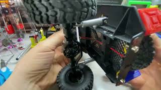 WPL-C first build thoughts upgrades and mods. Pirate minion trail truck 3-D printed Gas can￼