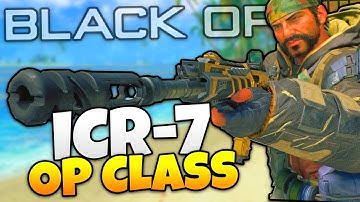 How To Make "OVERPOWERED ICR 7!!" Best Class Setup! [Black Ops 4 Gameplay]