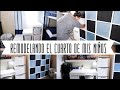 *NEW* KIDS ROOM MAKEOVER | REMODELANDO CUARTO DE NINOS 👦🏻🧒🏻👶🏻