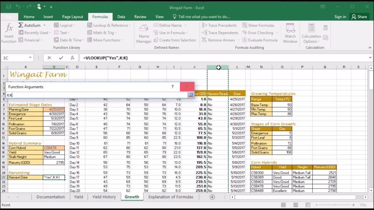 324 How use VLOOKUP to return dates In Excel 2016 avi YouTube