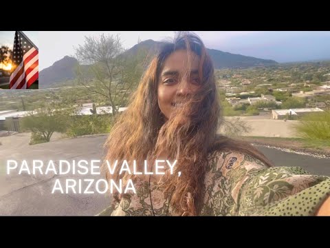 Paradise Valley, Arizona (Drive Through House Tour)