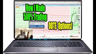 🔴[Trade Recap] How I made over 500% trading 0DTE Option Contracts 💰 🔔 - #OTRSTrading QQQ SPY SPX