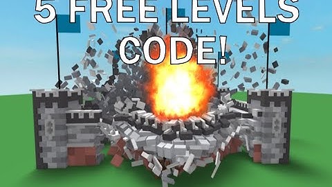 5 FREE LEVELS CODE | 💥DESTRUCTION SIMULATOR