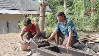 persiapan acara 1000hari alm.ibu - bikin kijing sesuai permintaan