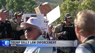 Lewis and Clark County law enforcement assisted with President's rally
